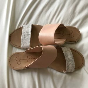 Jessica Simpson strappy sandals